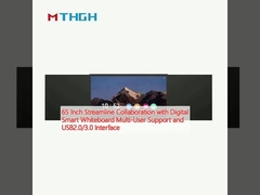 65인치 디지털 스마트 화이트보드 멀티 사용자 지원 및 USB2.0/3.0 인터페이스
