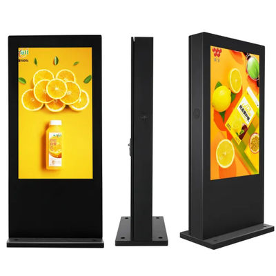LCD 광고 디지털 사이니지 보드 외관 IP65 먼지 방지