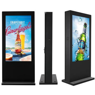 LCD 광고 디지털 사이니지 보드 외관 IP65 먼지 방지