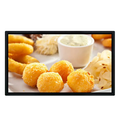 65인치 벽에 장착된 LCD 디스플레이 2K FHD 광고 디지털 사이니지