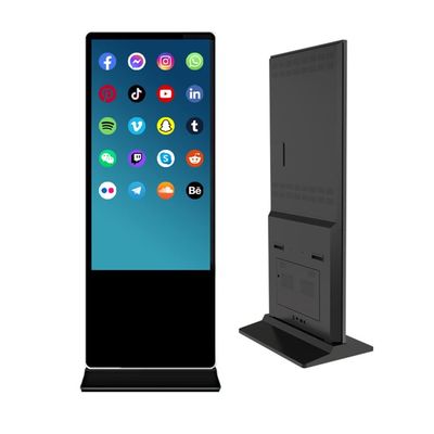 8GB 저장 공간 실내 광고용 디지털 사이니지