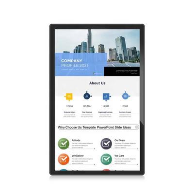 광고 출판 LED LCD OLED 디스플레이로 벽에 장착 된 디지털 사이니지