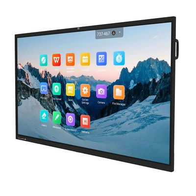 4K 55 인치 LED 인터랙티브 화이트보드 3840X2160 패널 타입