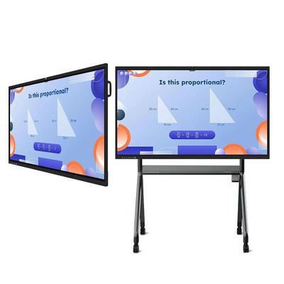 4K 55 인치 LED 인터랙티브 화이트보드 3840X2160 패널 타입