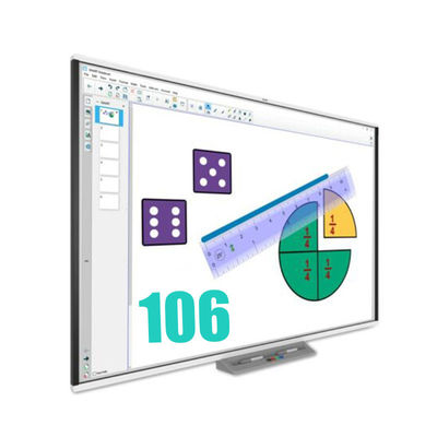교육 컨퍼런스 106인치 지능형 인터랙티브 화이트보드