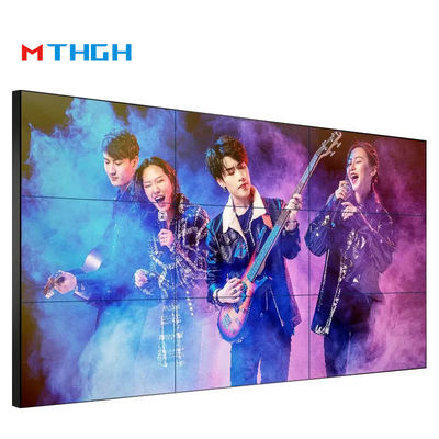 1080P 고 3500:1 콘트라스트 LCD 스플라이싱 화면 55 인치 LCD 비디오 벽