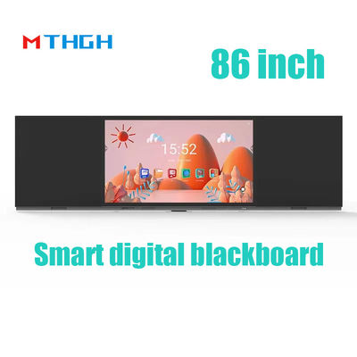 86인치 벽에 장착된 스마트 디지털 블랙보드