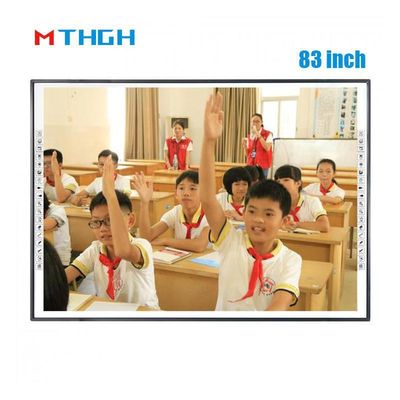 83인치 스마트 인터랙티브 화이트보드 60000시간 40점 벽에 장착