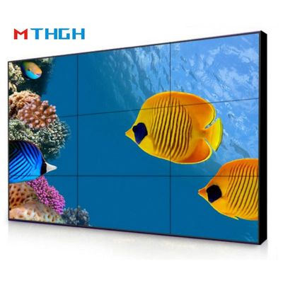 46인치 72% 색상 범위 ADS 패널 LCD 비디오 벽 화면 3.5mm 바늘