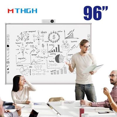 96인치 클래스 디지털 화이트보드 10 포인트 터치 스마트 인터랙티브 디스플레이