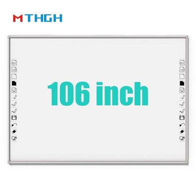 106인치 전자마그네틱 터치 스마트 화이트보드 3840×2160 화면 해상도