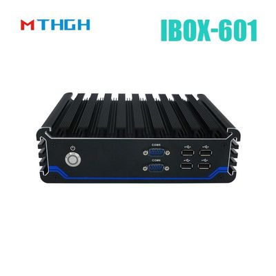 인텔 코어 I5-7200U 프로세서가 있는 팬리스 산업용 팬리스 미니 PC