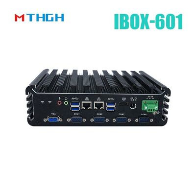 인텔 코어 I5-7200U 프로세서가 있는 팬리스 산업용 팬리스 미니 PC