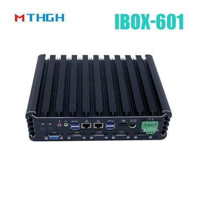 인텔 코어 I5-7200U 프로세서가 있는 팬리스 산업용 팬리스 미니 PC