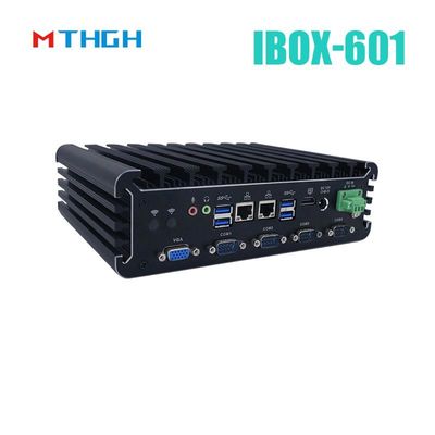 인텔 코어 I5-7200U 프로세서가 있는 팬리스 산업용 팬리스 미니 PC