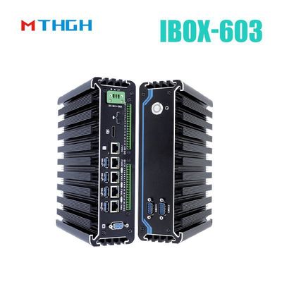 인텔 코어 I5 6200U 프로세서와 함께 산업용 미니 PC IBOX-603 플러스