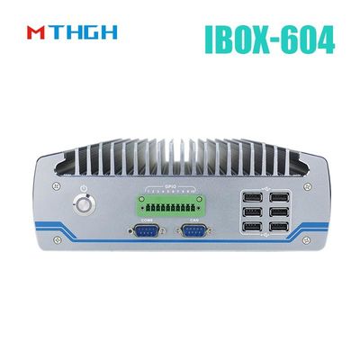 팬 없는 산업용 PC IBOX-604 인텔 코어 I5 6500T SSD HDMI 윈도우/리눅스