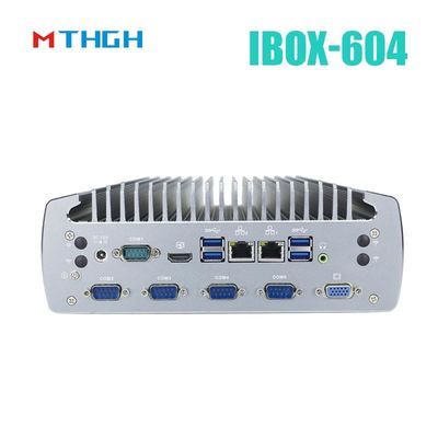 팬 없는 산업용 PC IBOX-604 인텔 코어 I5 6500T SSD HDMI 윈도우/리눅스