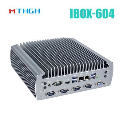 팬 없는 산업용 PC IBOX-604 인텔 코어 I5 6500T SSD HDMI 윈도우/리눅스