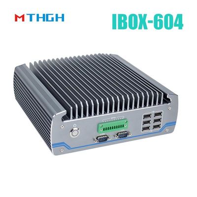 팬 없는 산업용 PC IBOX-604 인텔 코어 I5 6500T SSD HDMI 윈도우/리눅스
