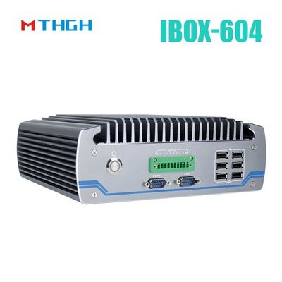 팬 없는 산업용 PC IBOX-604 인텔 코어 I5 6500T SSD HDMI 윈도우/리눅스