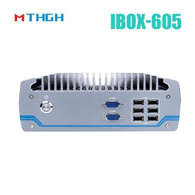 인텔 코어 I5-8500T 알루미늄 차시 미니 PC,풍선 없는 산업용 PC IBOX-605