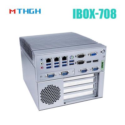 IBOX-708 SSD 인텔 코어 I5 6500T 산업용 미니 PC 전 알루미늄 차체 -20°C~60°C 템프