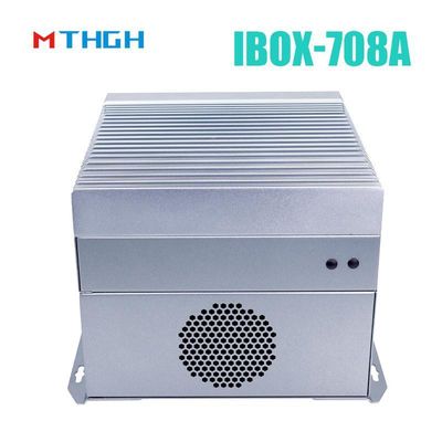 I3 6100T 쿼드 코어 팬리스 산업용 미니 PC 12V DC 전원 공급 및 64G SSD