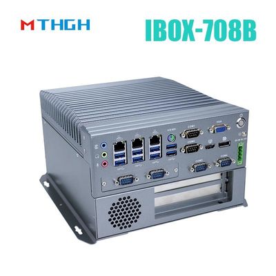 팬리스 산업용 미니 PC I5 6500T 프로세서 AMD R9 5900HX CPU 및 8GB DDR4