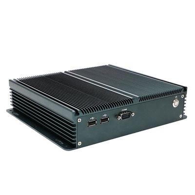 인증된 IBOX-1326 쿼드 코어 N100 산업용 미니 PC 2* 인텔 I211 AT LAN