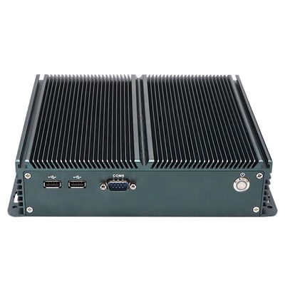 인증된 IBOX-1326 쿼드 코어 N100 산업용 미니 PC 2* 인텔 I211 AT LAN