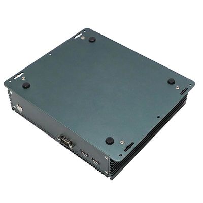 인증된 IBOX-1326 쿼드 코어 N100 산업용 미니 PC 2* 인텔 I211 AT LAN