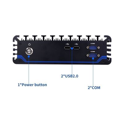 IBOX-3026 팬리스 산업용 미니 PC 1135G7 프로세서 CE FCC ROHS 인증