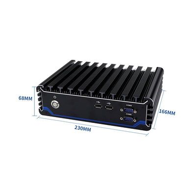 IBOX-3026 팬리스 산업용 미니 PC 1135G7 프로세서 CE FCC ROHS 인증