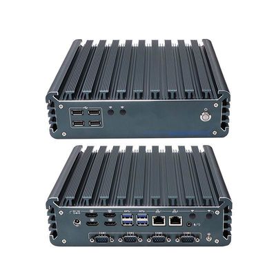 IBOX-3226 쿼드 코어 리프레쉬 팬리스 산업용 미니 PC CE CCC FCC A 클래스 RoHS 2.64KG
