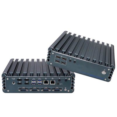 IBOX-3226 쿼드 코어 리프레쉬 팬리스 산업용 미니 PC CE CCC FCC A 클래스 RoHS 2.64KG