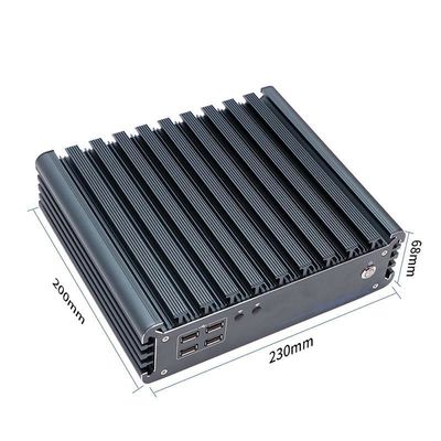 IBOX-3226 쿼드 코어 리프레쉬 팬리스 산업용 미니 PC CE CCC FCC A 클래스 RoHS 2.64KG