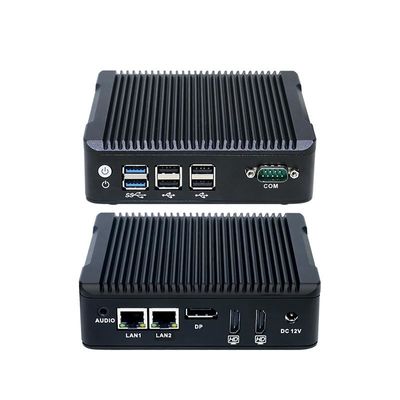 나노-N5 플러스 산업용 미니 PC 쿼드 코어 J3710 1XMSATA 2.5 HDD 2XUSB3.0