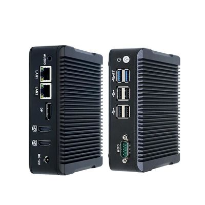 나노-N5 플러스 산업용 미니 PC 쿼드 코어 J3710 1XMSATA 2.5 HDD 2XUSB3.0