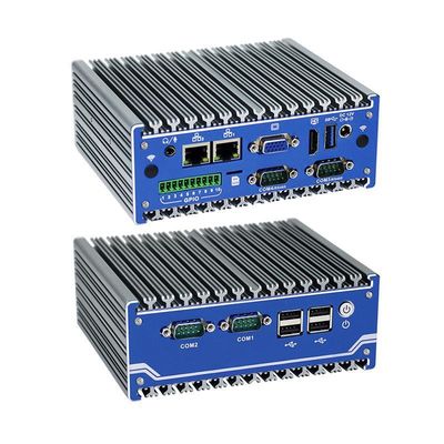 나노 티타늄 회색 산업용 미니 PC N11 DC 12V 입력 2X 인텔 I210-AT/I211-AT 1000M