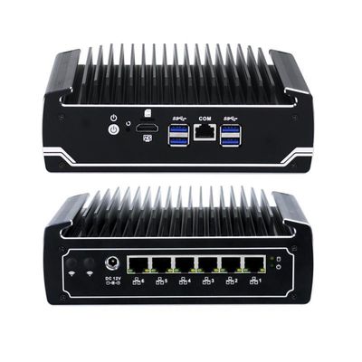 IBOX-501 N18 팬리스 미니 산업용 PC 쿼드 코어 32 GB MSATA 저장장치