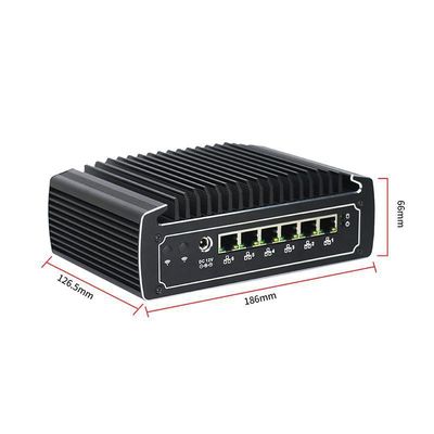 IBOX-501 N18 팬리스 미니 산업용 PC 쿼드 코어 32 GB MSATA 저장장치