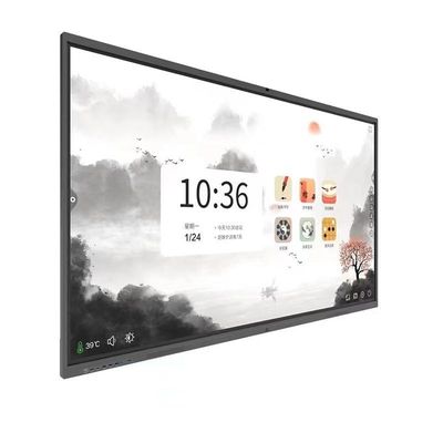 86인치 4K HD 반응시간 터치 스크린 대화형 화이트보드 회의실