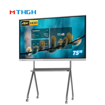 75인치 4K HD 회의실 인터랙티브 화이트보드 인터랙티브 터치