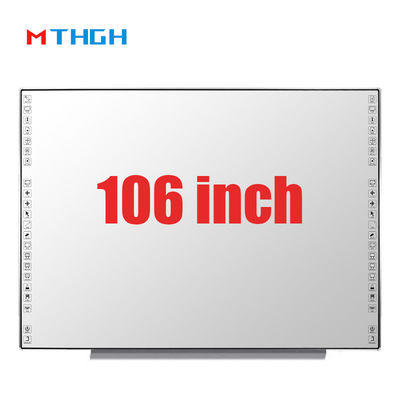 106인치 10점 인터랙티브 전자 화이트보드 스마트 디지털 화이트보드 비율 16:10