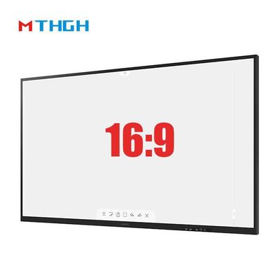 130인치 인터랙티브 화이트보드 스마트 디지털 화이트보드 옵션 I3/I5/I7/I9 CPU