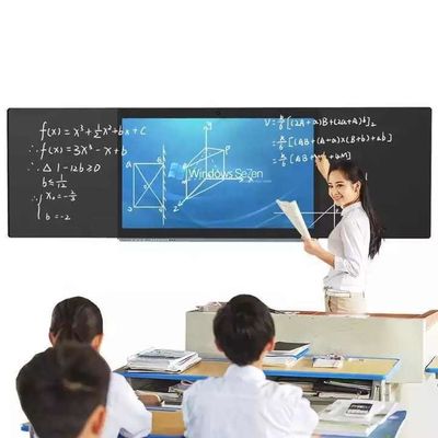 75 인치 16 9 측면 비율 스마트 디지털 블랙보드 I7 프로세서 및 USB2.0 인터페이스