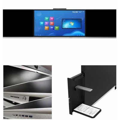 MTHGH 65인치 4K 평면 쓰기 패널 스마트 디지털 블랙보드 64GB 저장장치와 180-260V AC 입력 전압