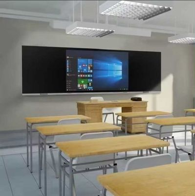 MTHGH 65 인치 180-260V AC 입력 전압 스마트 디지털 블랙보드 USB2.0/3.0 인터페이스와 4GB 램