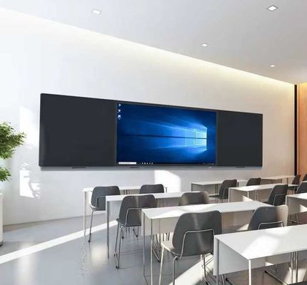 4K 86인치 디지털 스마트 화이트보드 16 9 측면 비율 I3/I5/I7/I9 프로세서